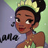 Disney Princess Tiana Art Surface Book 2 13.5in Skin